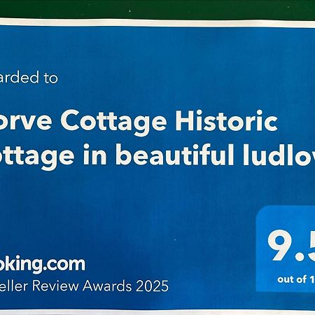 Corve Cottage Historic Cottage In Beautiful Ludlow Bagian luar foto